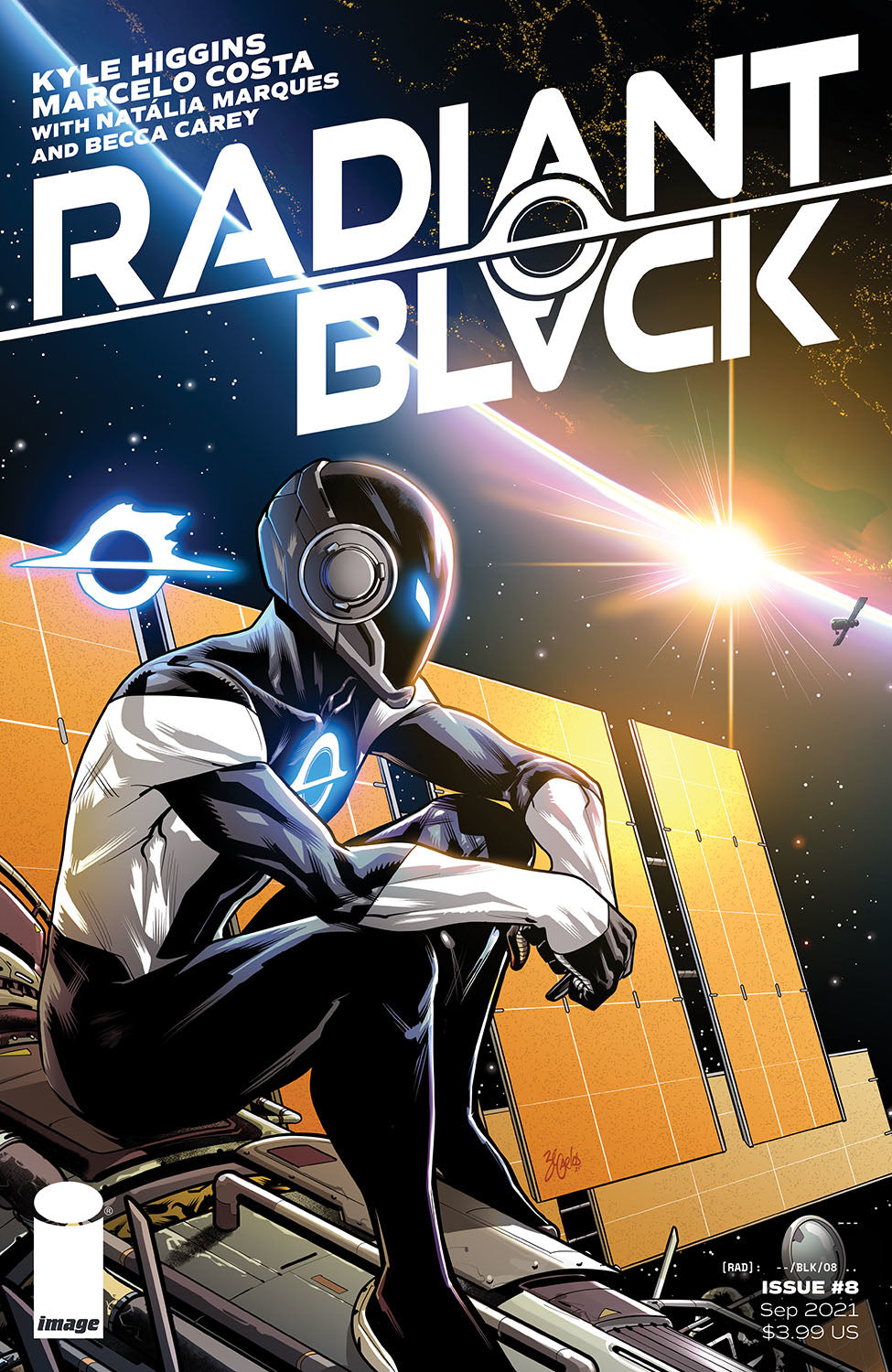 Radiant Black #8 B Jose Carlos Variant (09/22/2021) Image