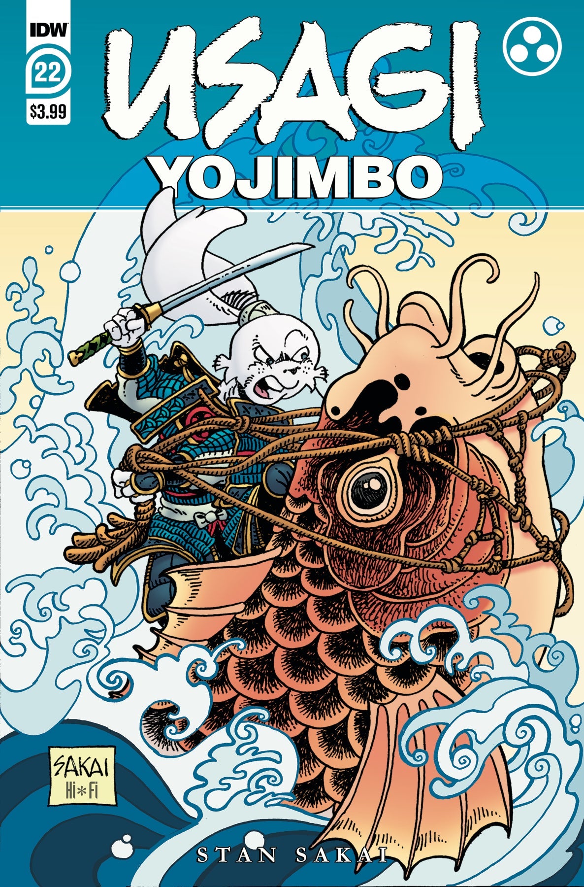 Usagi Yojimbo #22 A Stan Sakai (09/15/2021) Idw