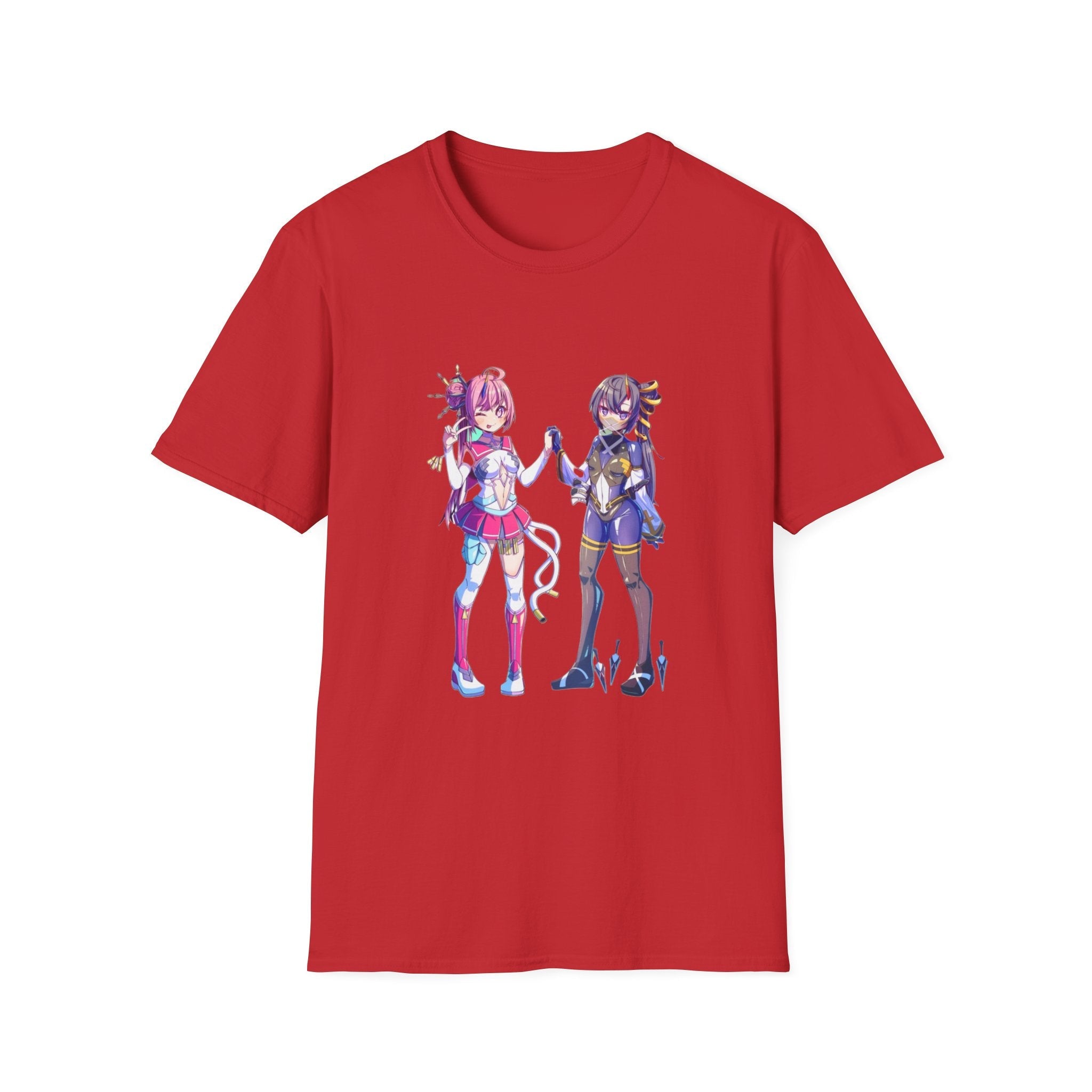 Anime-Inspired lewd Unisex T-Shirt, Cute Graphic Tee, Casual Wear, Gift for Fans, Cosplay Apparel