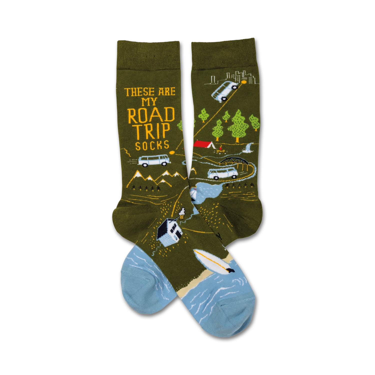 These Are My Road Trip Socks