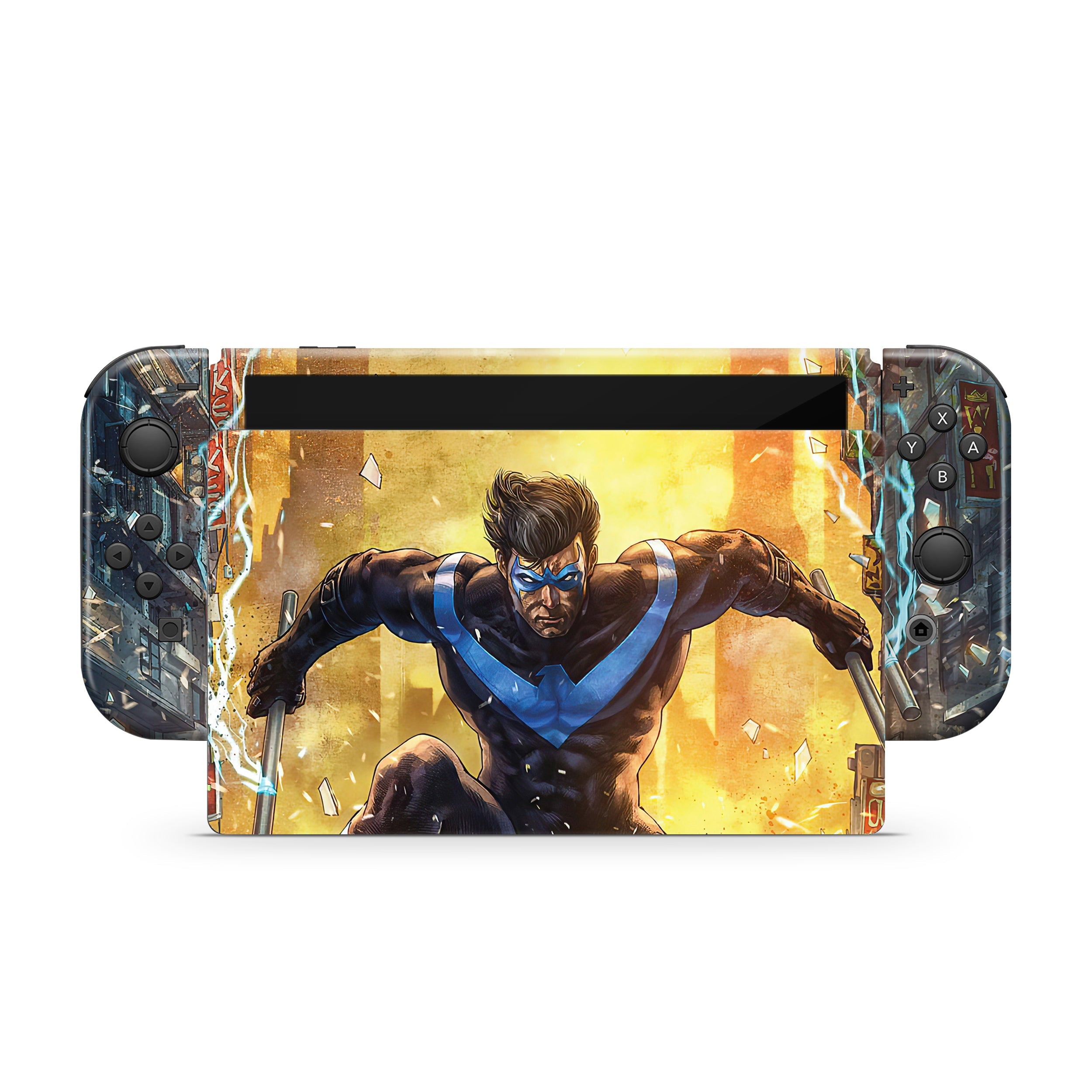 Shadow Vigilante Nintendo Switch OLED Skin