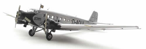 Herpa 19040 N Scale Airplanes - Junkers JU-52 -- "Lufthansa"