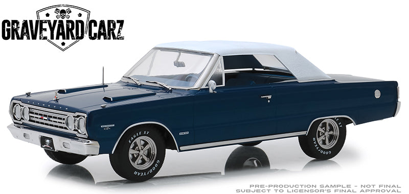 Greenlight 19059 1/18 Scale 1967 Plymouth Belvedere GTX Convertible