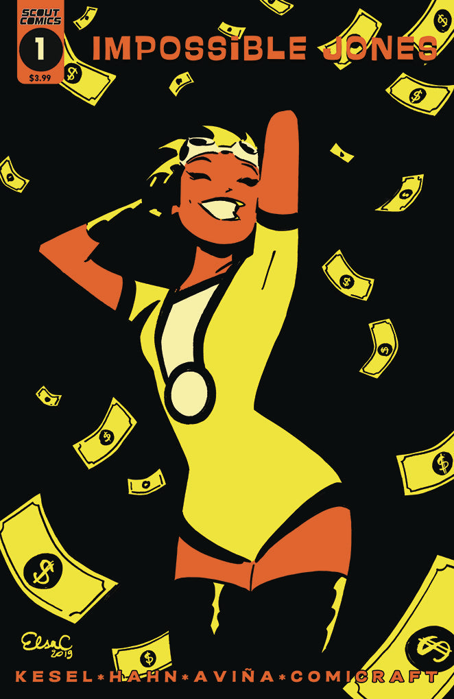 Impossible Jones #1 (Of 4) B 1:10 Unlocked Variant (09/08/2021) Scout