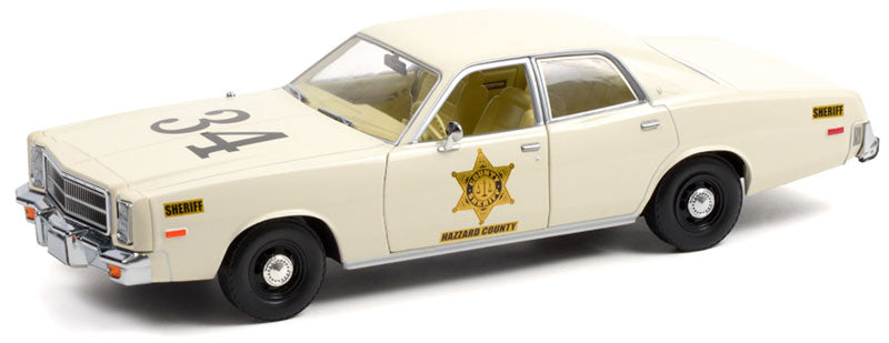 Greenlight 19112 1/18 Scale Riverton Sheriff #34 - 1977 Plymouth Fury