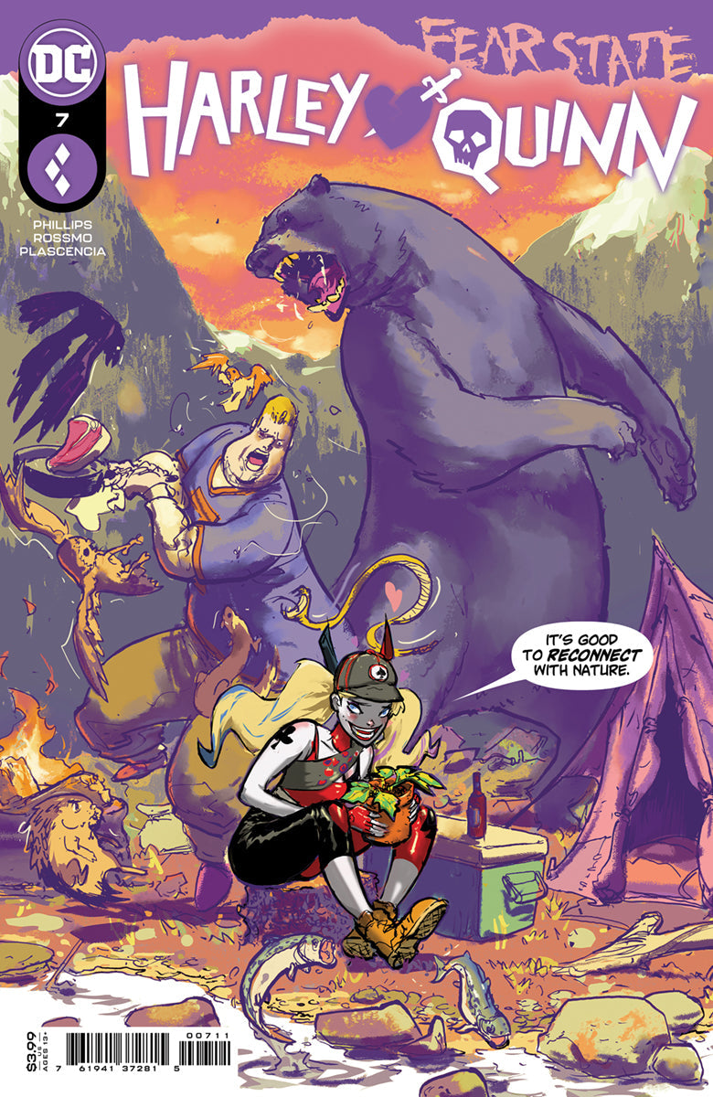 Harley Quinn #7 A Riley Rossmo Stephanie Phillips (Fear State) (09/28/2021) Dc