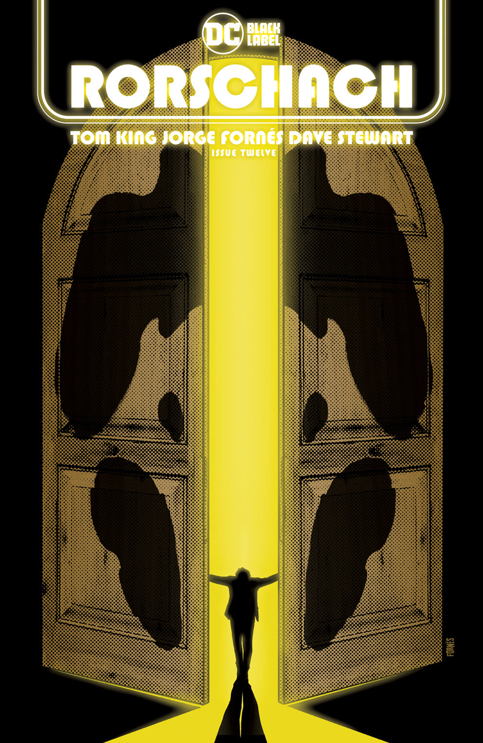 Rorschach #12 (Of 12) A Jorge Fornes Tom King (Mr) (09/14/2021) Dc