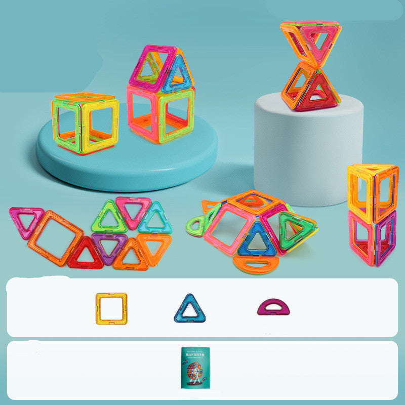 Magnetic Building Blocks Set – Educational Toy for Early Learning and Creativity