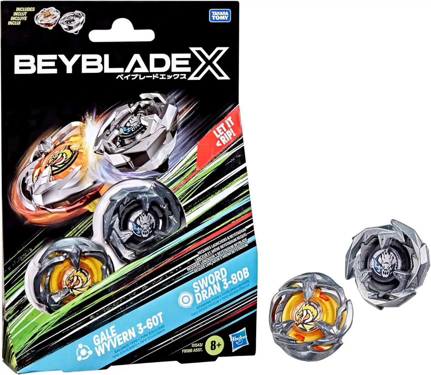 Beyblade: X: 2-Pack Booster
