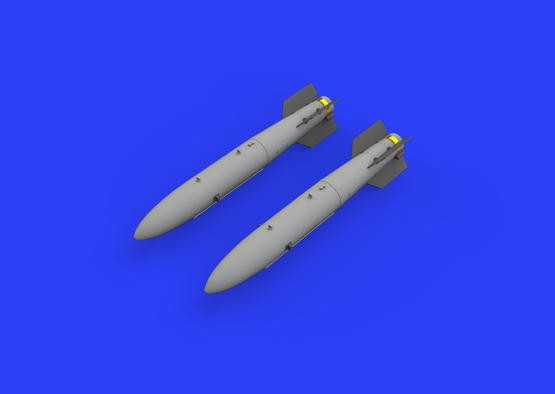 Eduard 648447 1/48 Aircraft- B43-0 Nuclear Weapon w/SC43 4/7 Tail Assembly (Photo-Etch & Resin)(D)