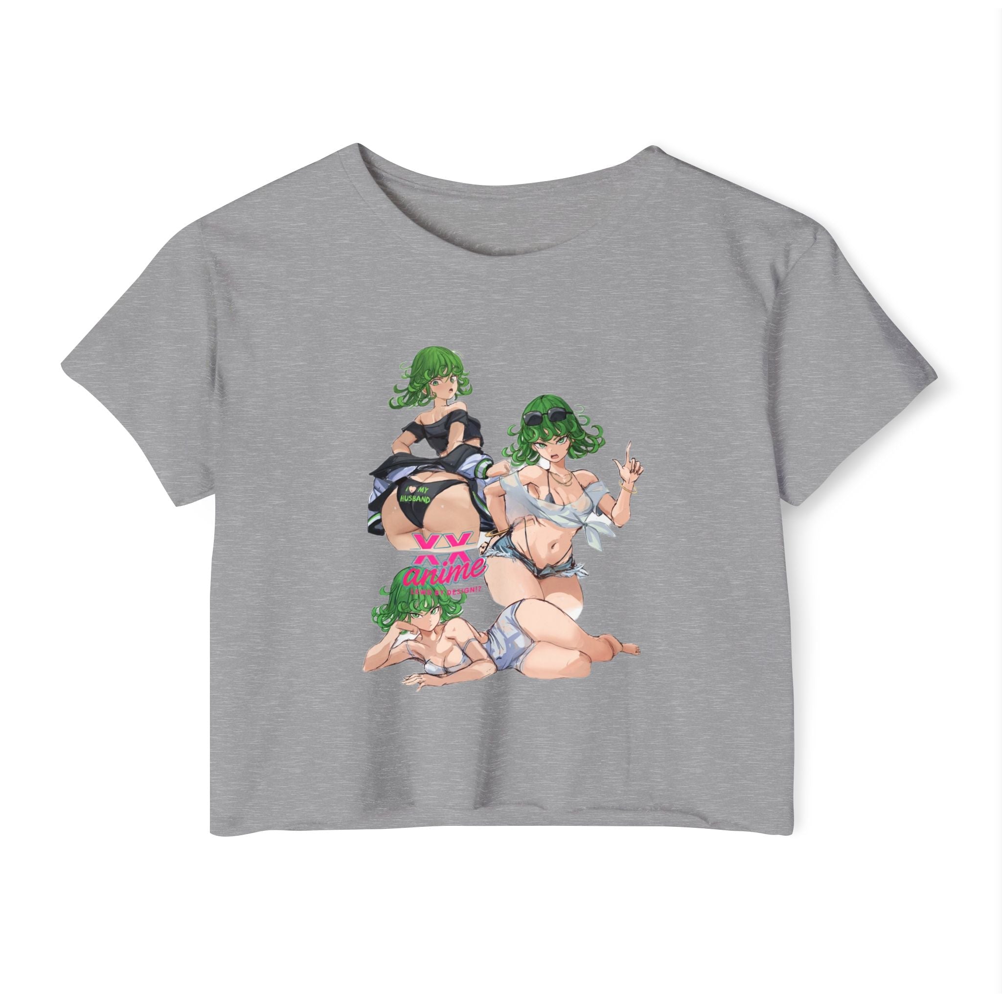 Anime-Inspired Women's Festival Crop Top, Cute Summer Top, Party Wear, Trendy Apparel, Anime Lover Gift, Festival Fashion