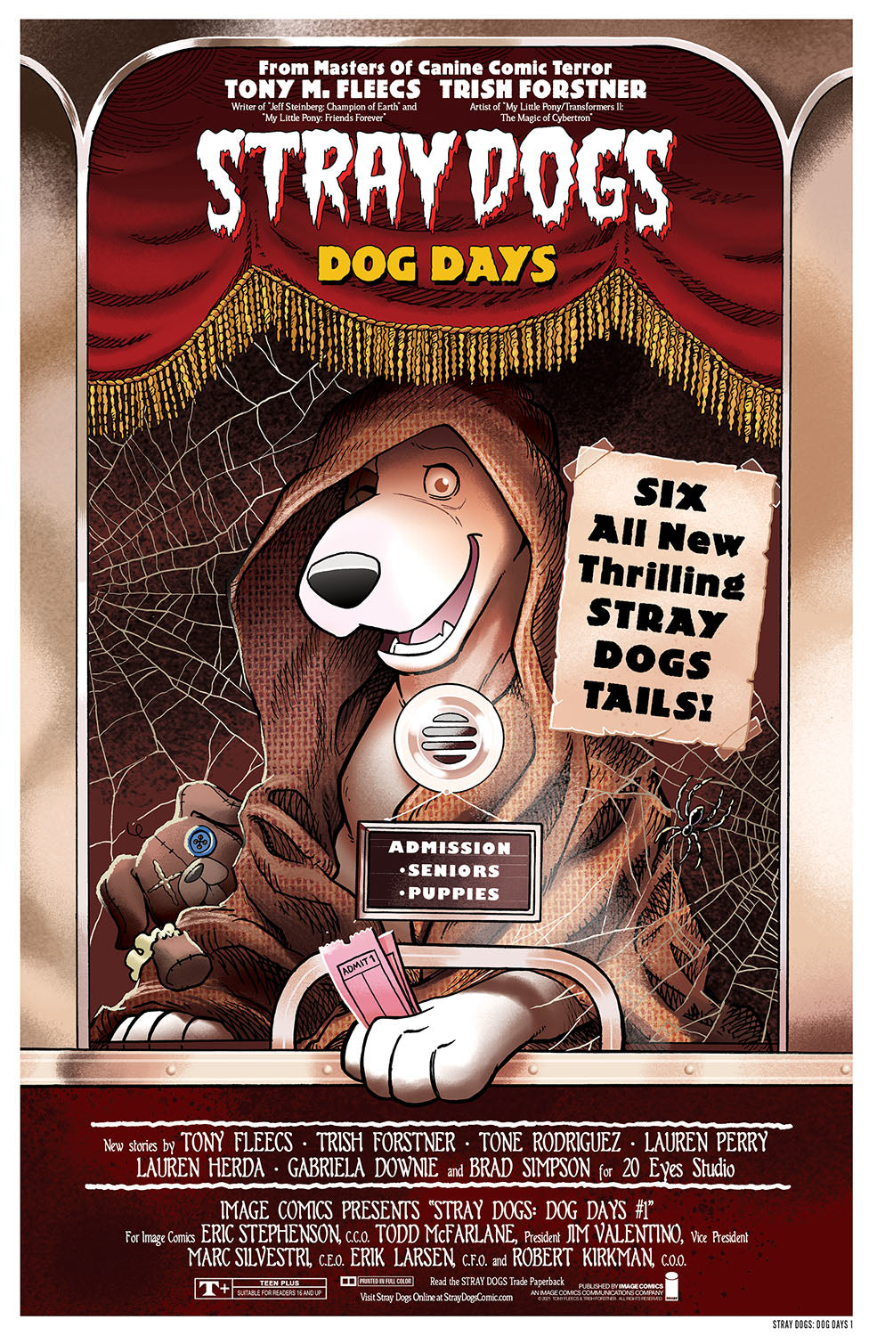 Stray Dogs Dog Days #1 (Of 2) B Trish Forstner Horror Movie Variant (12/29/2021) Image