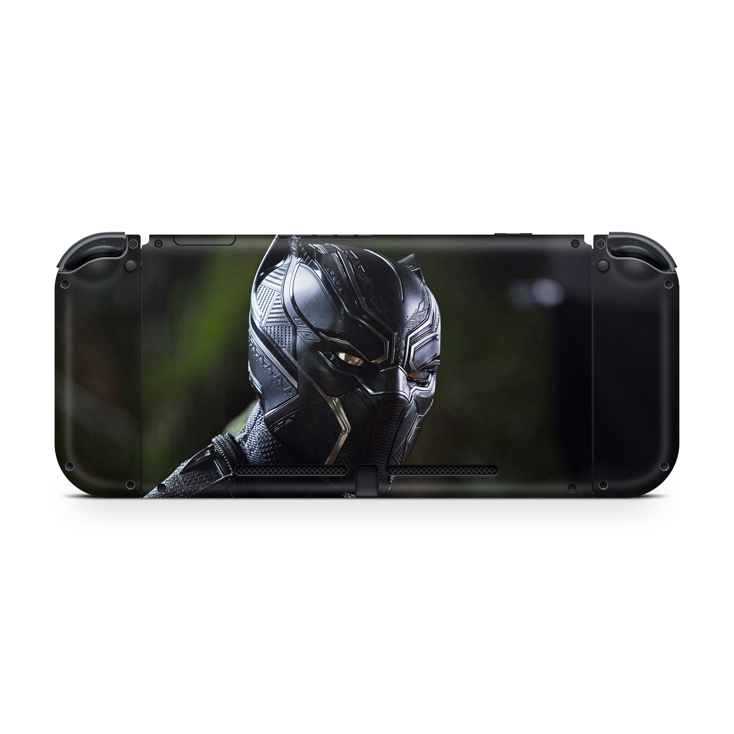 Panther Warrior Nintendo Switch OLED Skin