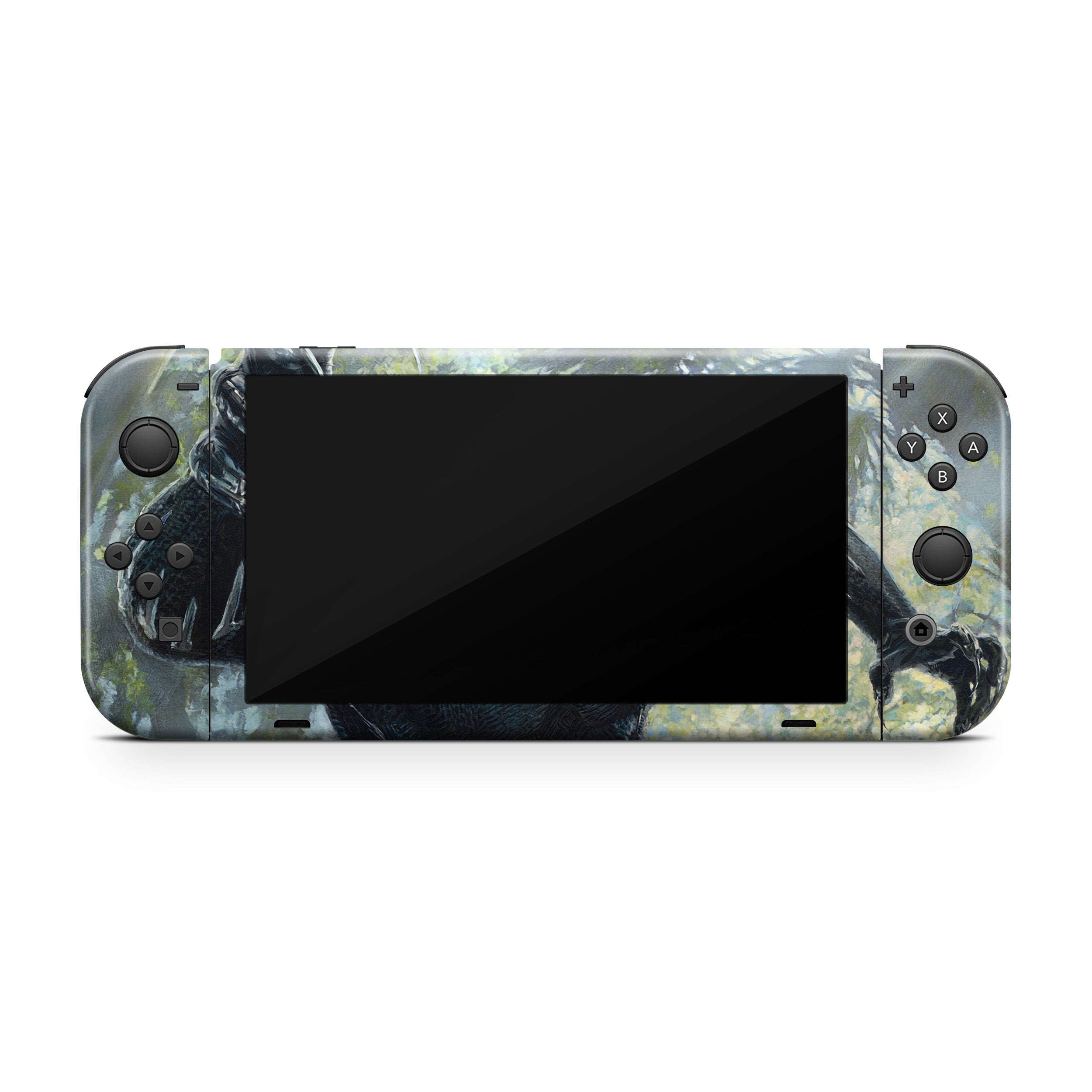 Panther Warrior Nintendo Switch OLED Skin
