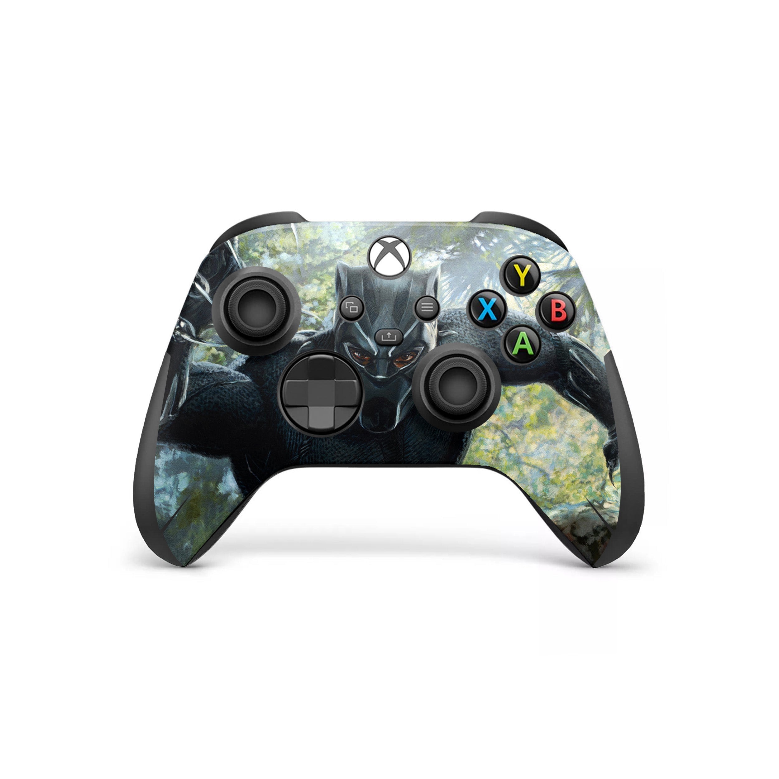 Panther Warrior Xbox Series Controller Skin