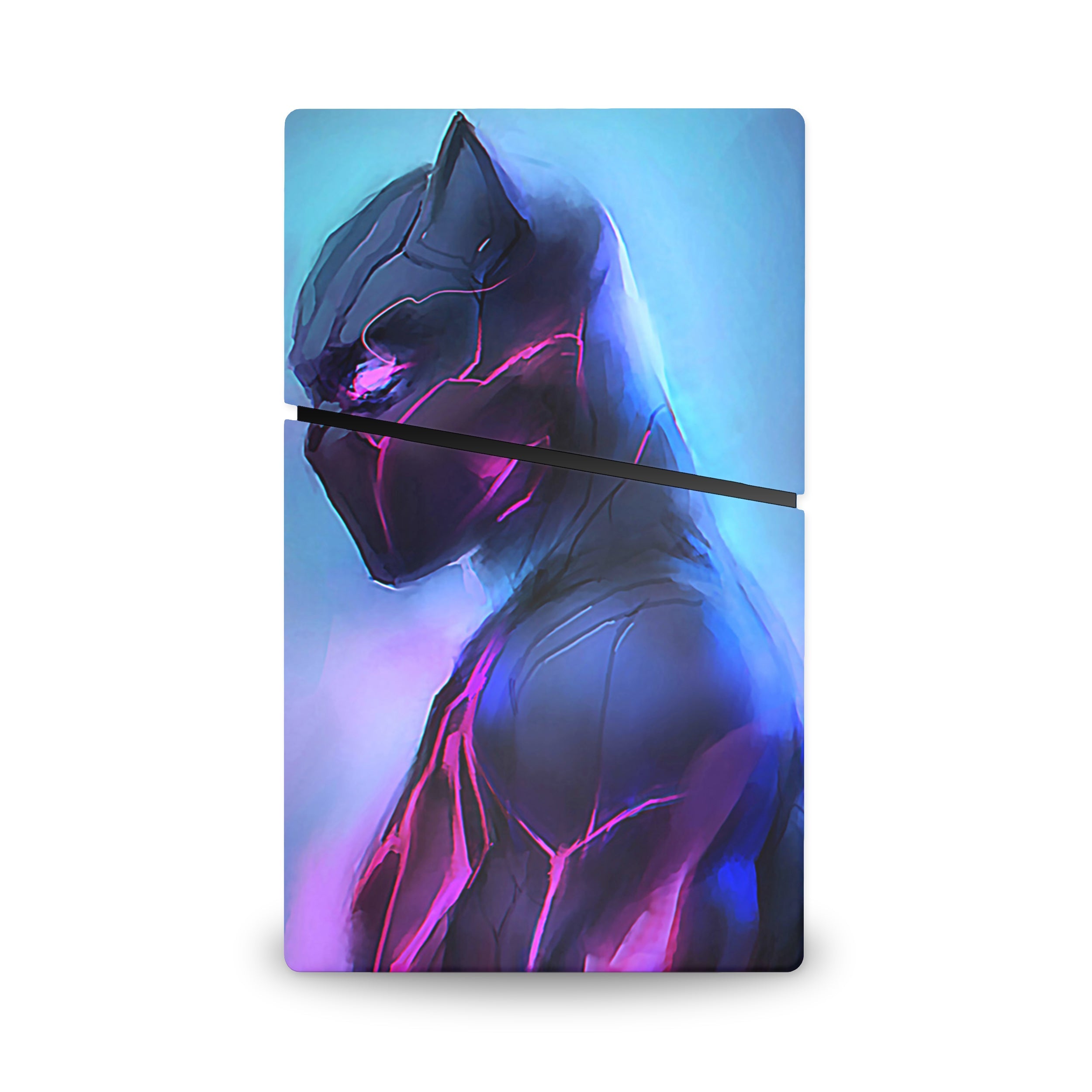 Panther Warrior PS5 Slim Digital Skin
