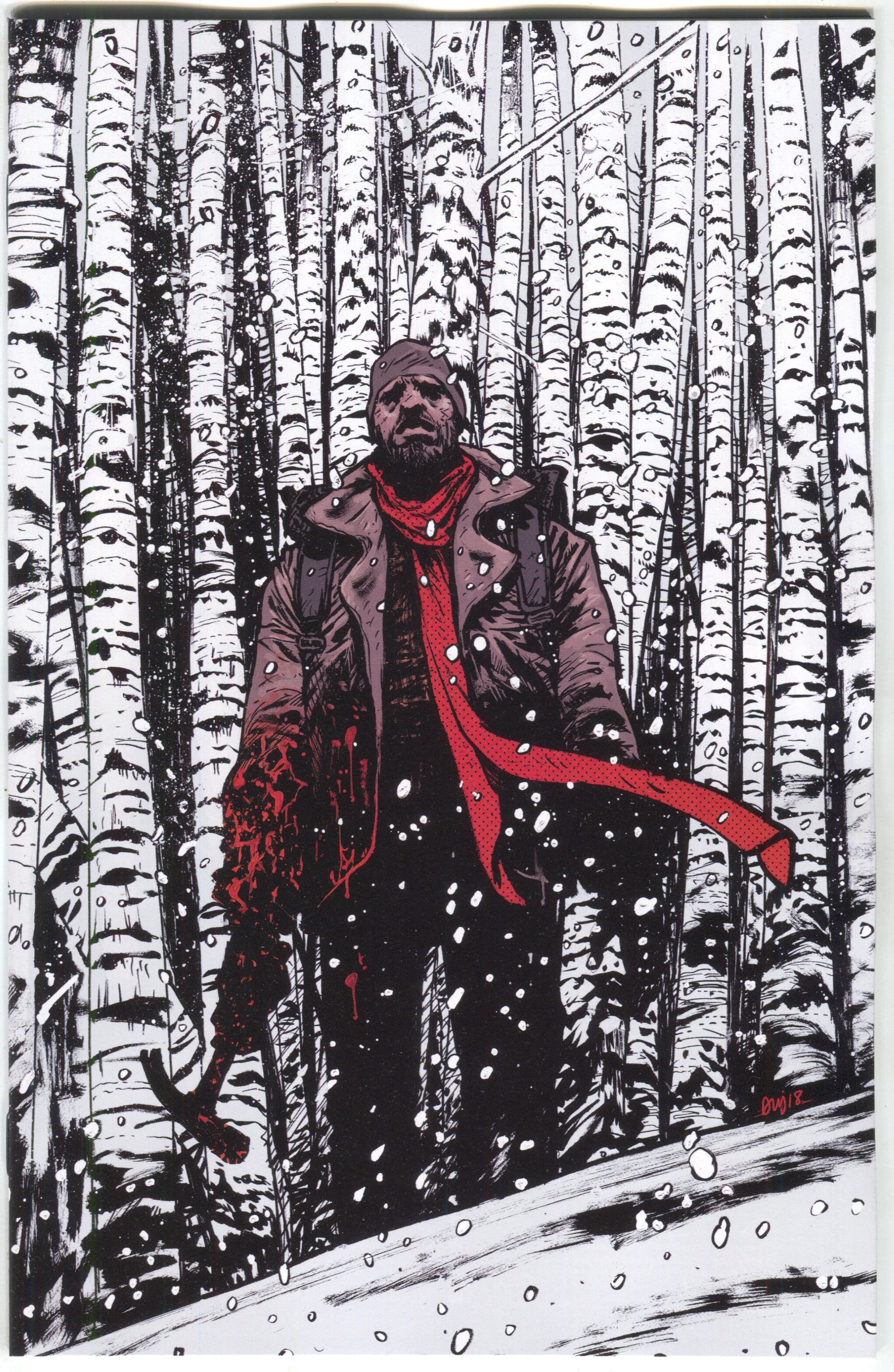 Walking Dead 7 Image 2018 15th Anniversary Daniel Warren Johnson Color Virgin Variant Blind Bag