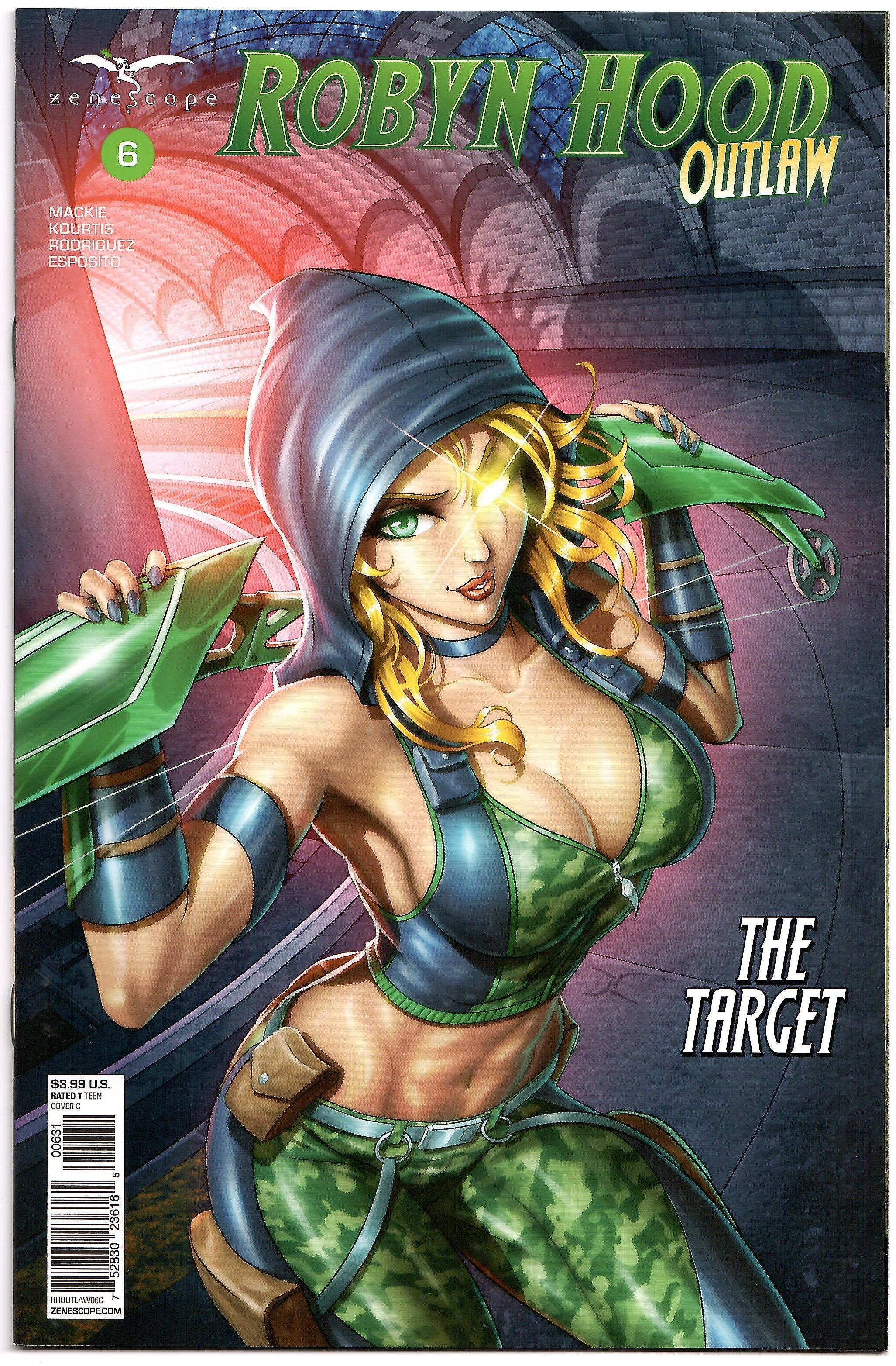 ROBYN HOOD OUTLAW #6 (OF 6) C Jason CARDY GGA Variant (07/17/2019) ZENESCOPE