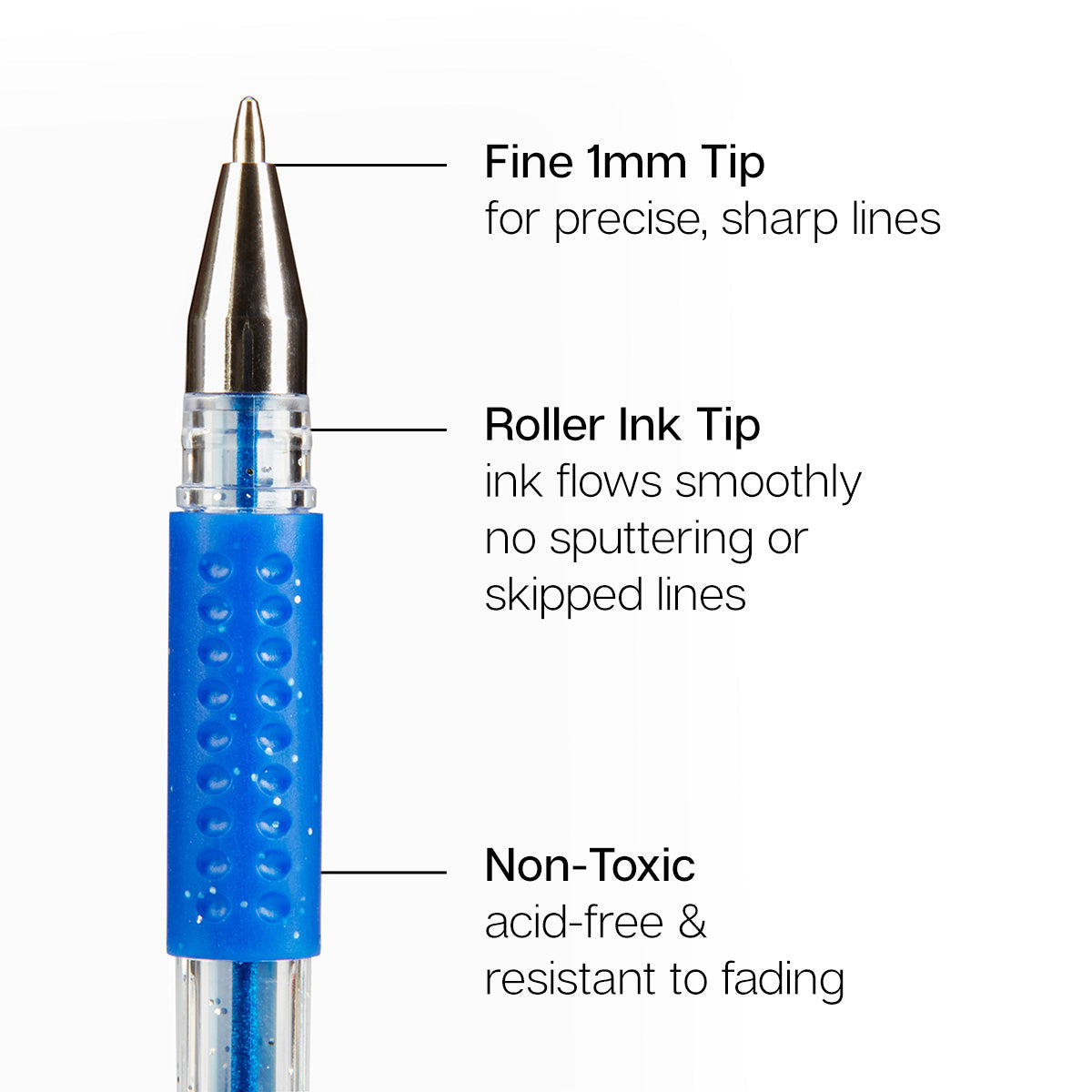 Gel Pens 50 Glitter Colors