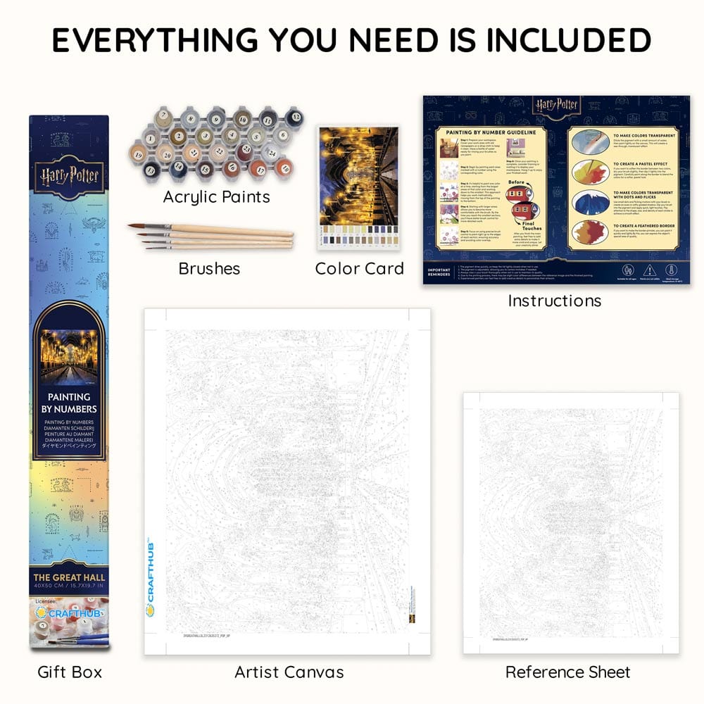 The Great Hall - Paint By Numbers Kit