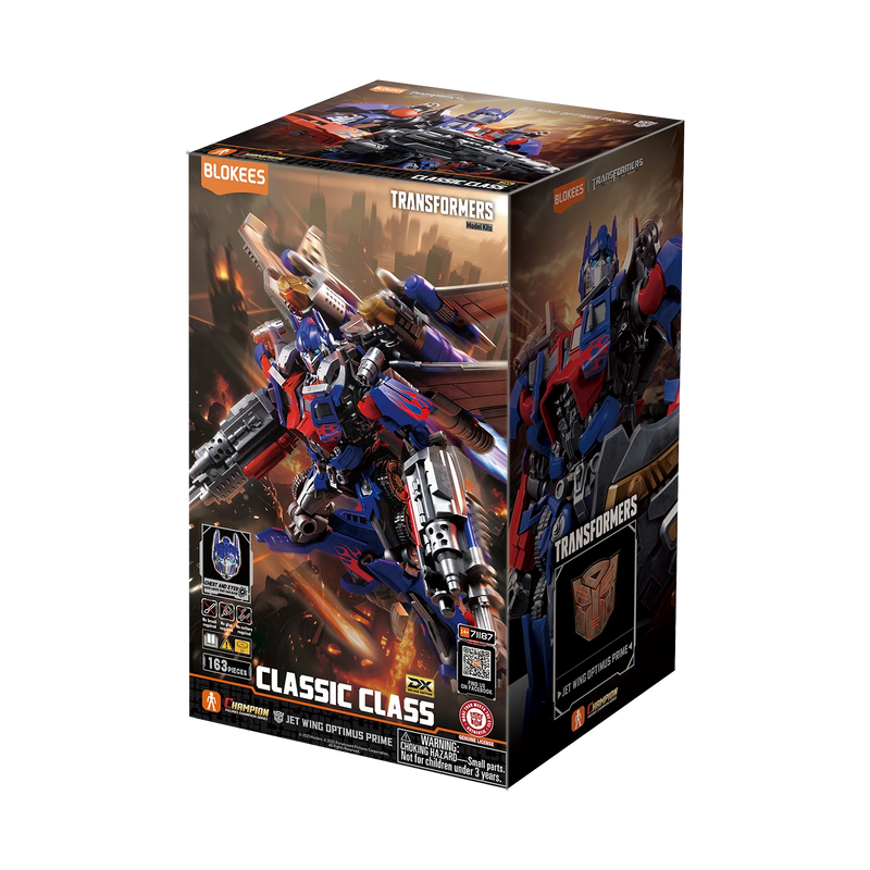 Blokees Transformers Classic Class Deluxe CC-21 Jet Wing Optimus Prime
