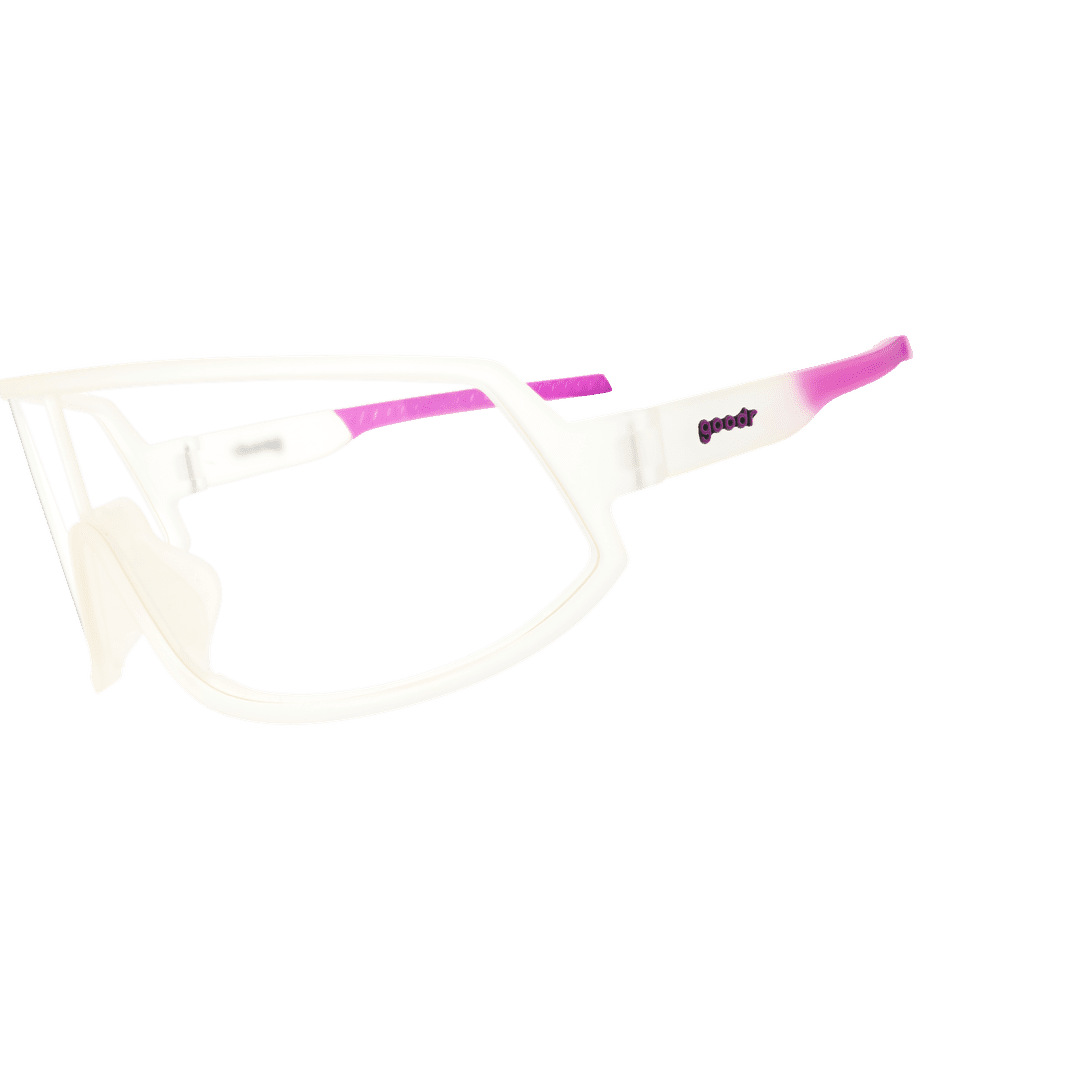 "Crystal Clear Chaos” Wrap G Polarized Sunglasses