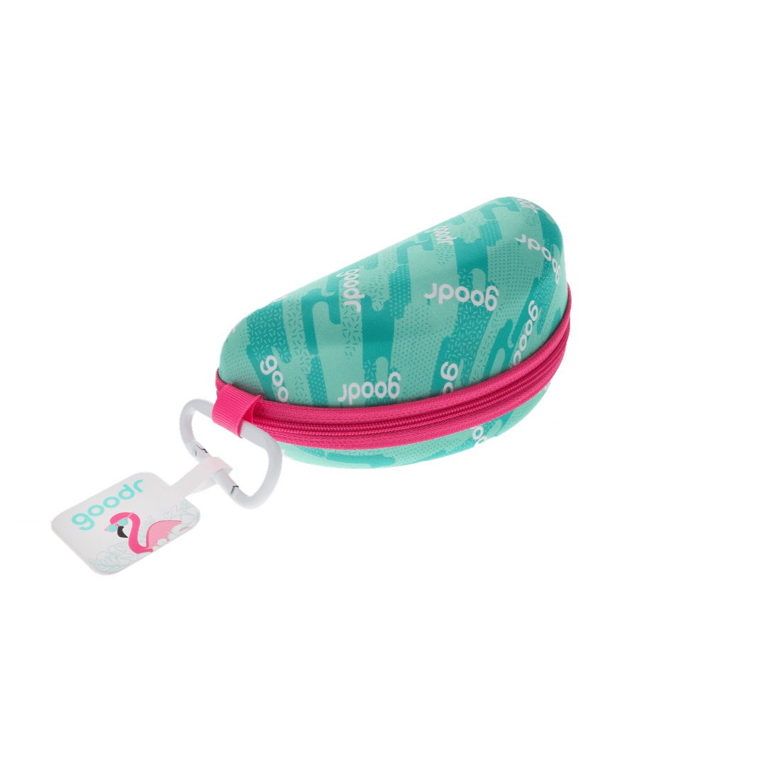 "Gnarliest Case Scenario” Wrap Sunglasses Case with Carabiner