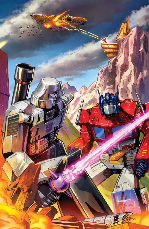 TRANSFORMERS THE MOVIE 40TH ANNIVERSARY EDITION #1 (OF 3) - ECC Michael Watkins Connecting Set Exclusive