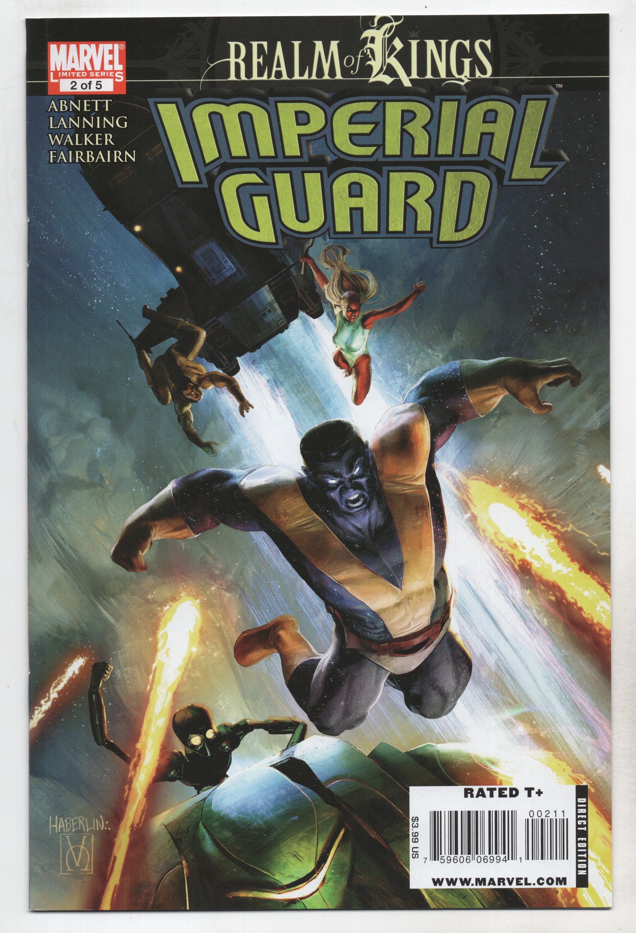 Realm Of Kings Imperial Guard #2 (Of 5) Marvel 2010 Dan Abnett Brian Haberlain