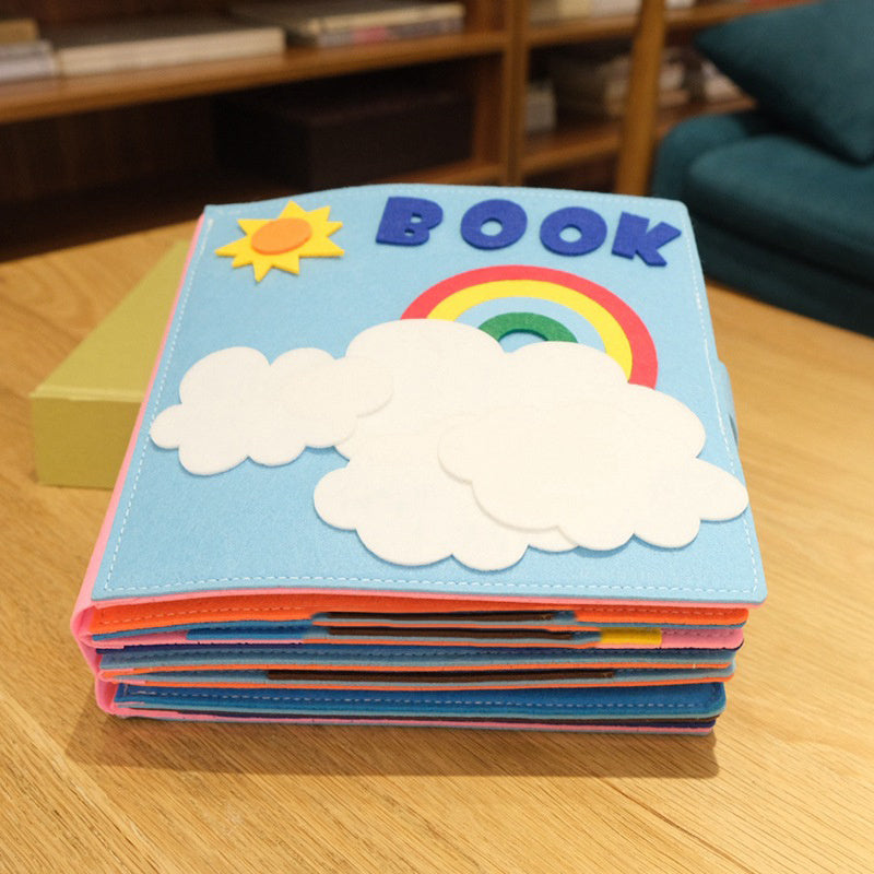 Baby Cloth Book – Soft Interactive Felt Activity Book for Early Learning