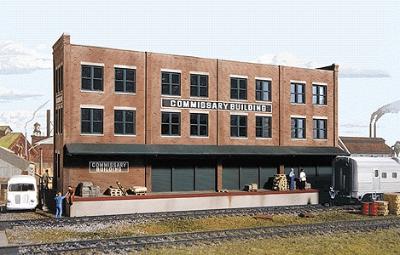 Walthers Cornerstone 933-3173 HO Commissary/Freight Transfer Background Kit