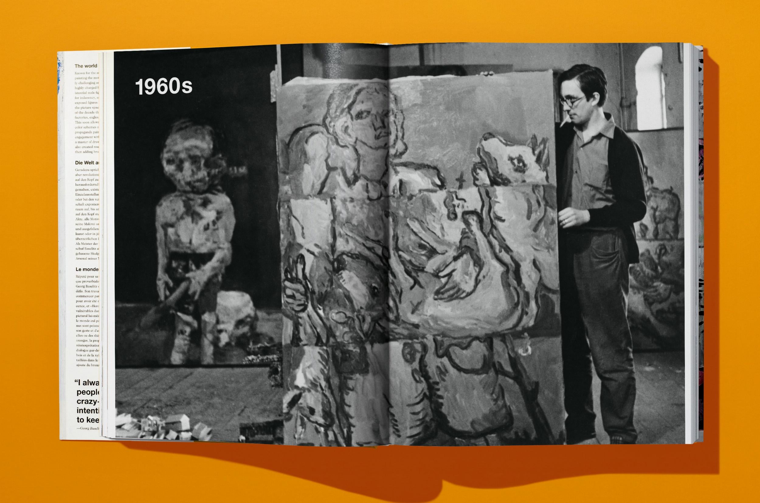 Georg Baselitz (German, French, English)