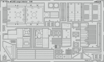Eduard 481078 1/48 Aircraft- Mi24D Cargo Interior for TSM