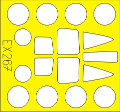 Eduard EX267 1/48 Mask Aircraft- TSR2 for ARX