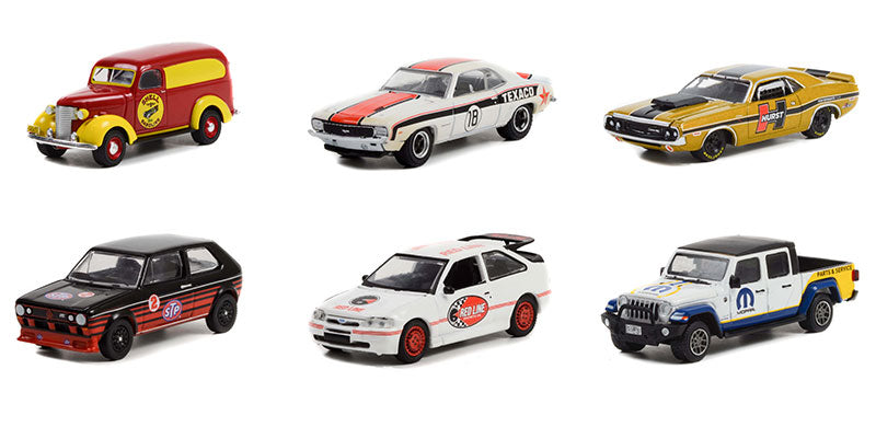 Greenlight 41140-CASE 1/64 Scale Running On Empty Series 14 6-Piece Set