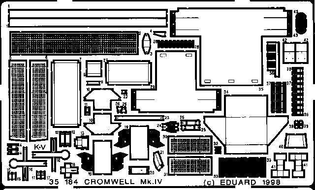 Eduard 35184 1/35 Armor- Cromwell Mk IV for TAM