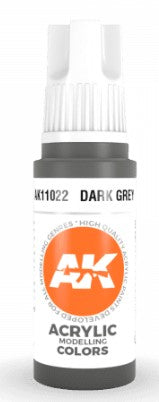 AK Interactive 11022 Dark Grey 3G Acrylic Paint 17ml Bottle