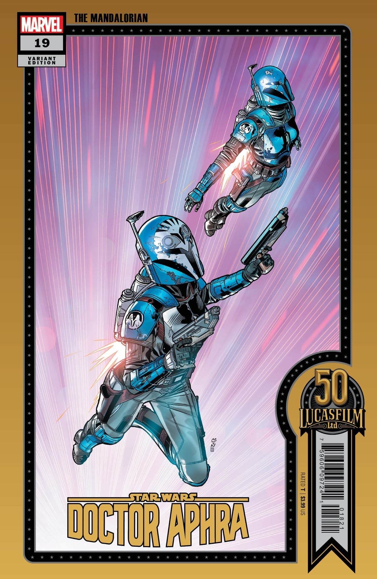 Star Wars Doctor Aphra #19 C Chris Sprouse Lucasfilm 50Th Variant (03/23/2022) Marvel