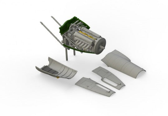 Eduard 632091 1/32 Aircraft- Mosquito FB Mk VI Right Engine for TAM (Photo-Etch