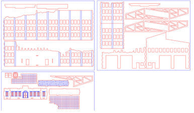 28mm Ruined Tank Factory - 28MMDF170