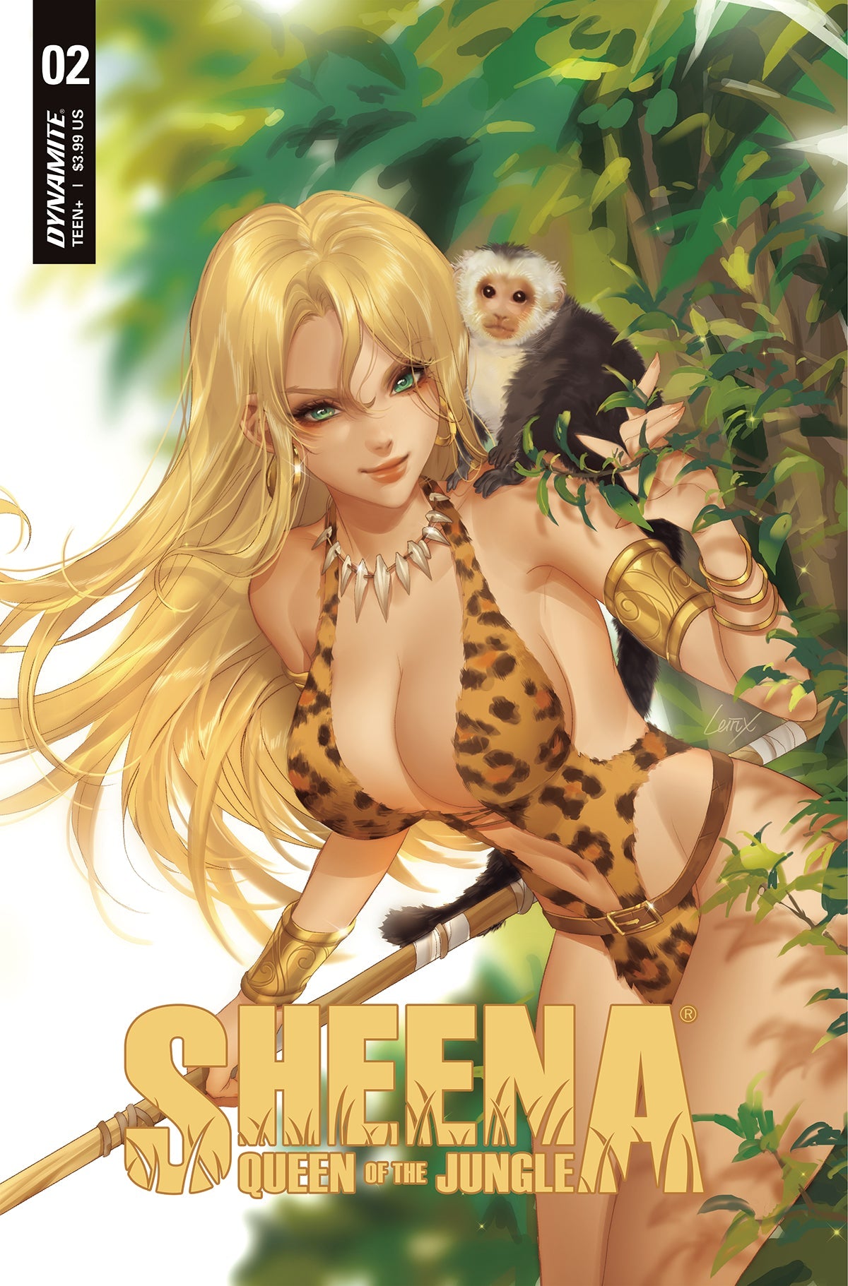 Sheena Queen Jungle #2 F 1:10 Leirix Li Origal Variant (12/15/2021) Dynamite