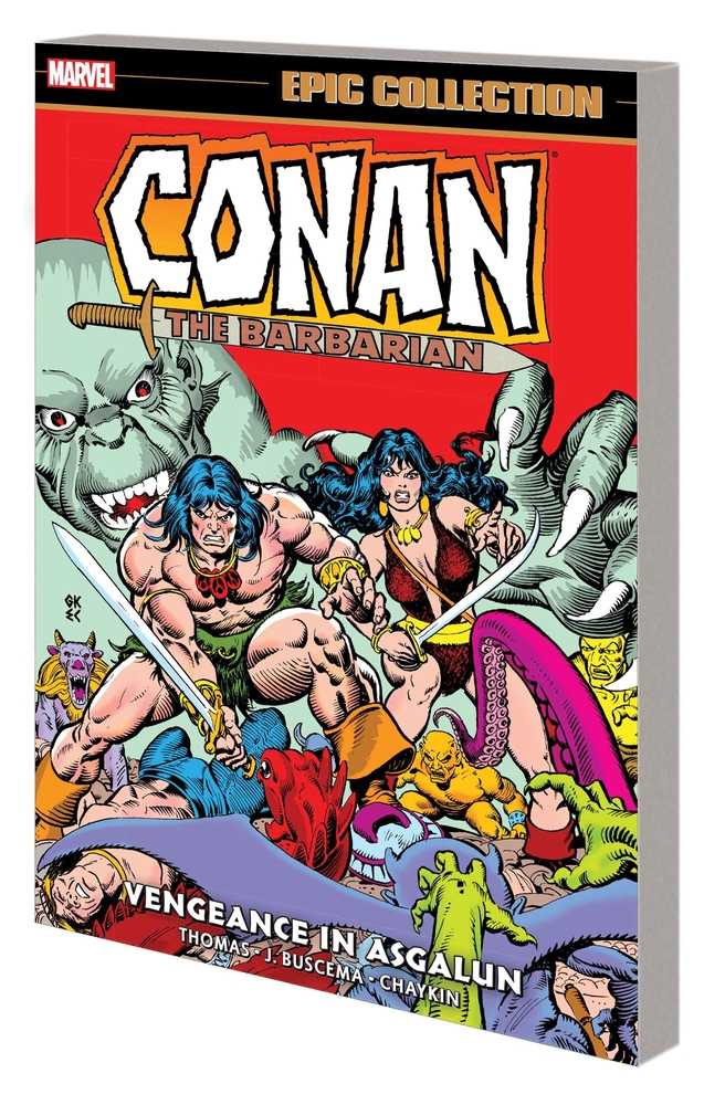 Conan Barbarian Epic Collection Original Marvel Years TPB Vengeance In Asgalun