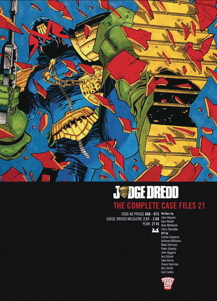 Judge Dredd Comp Case Files TPB Volume 21 (S&S Edition)
