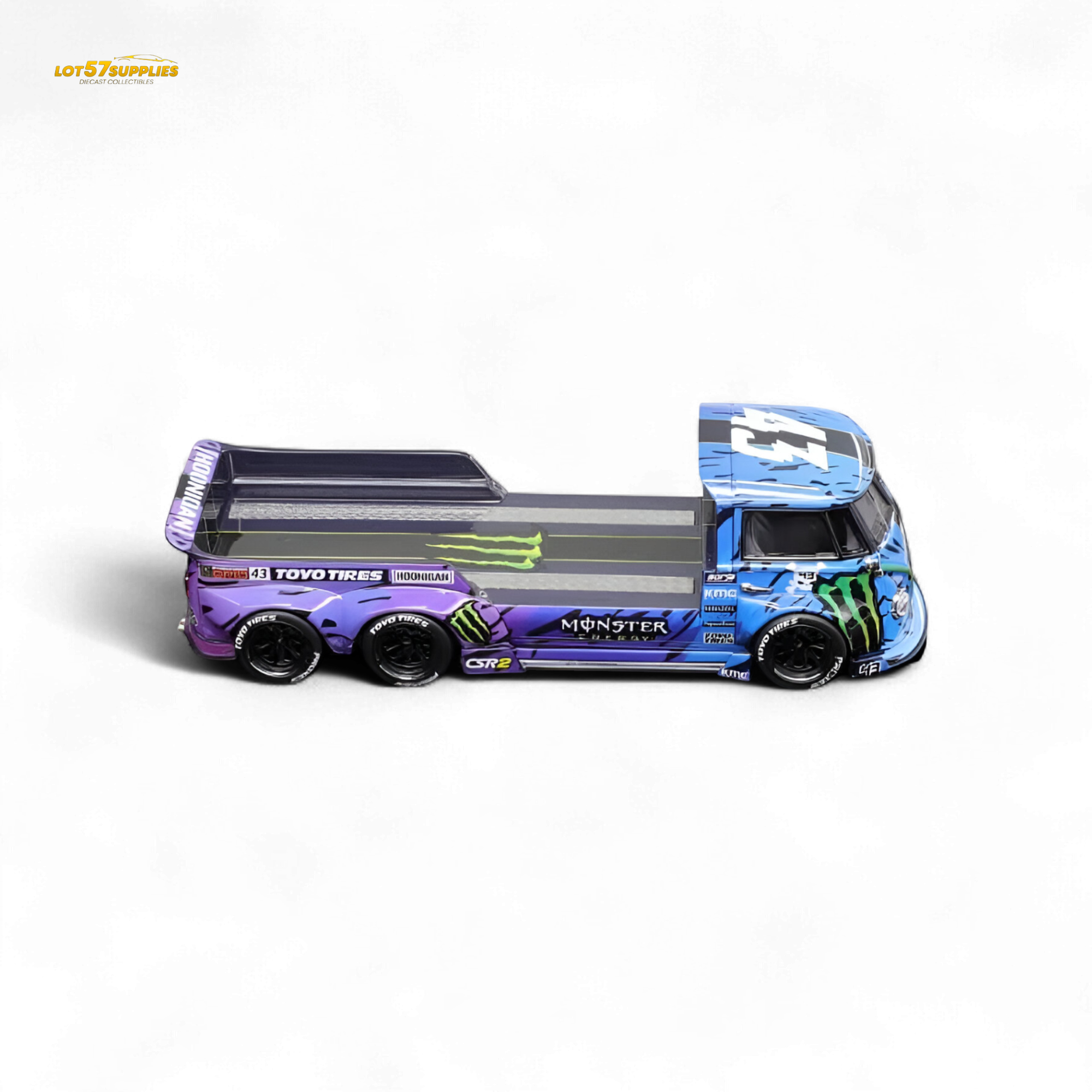 Liberty 64 VW Trailer - Monster Livery 1:64