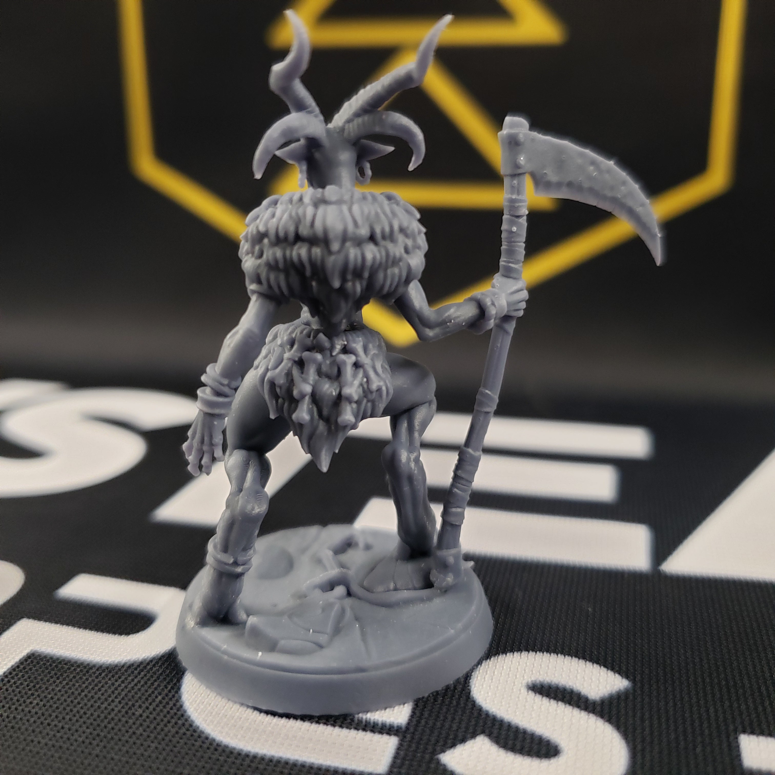 Kzara, Gobor Priestess (Female Capra Cleric)