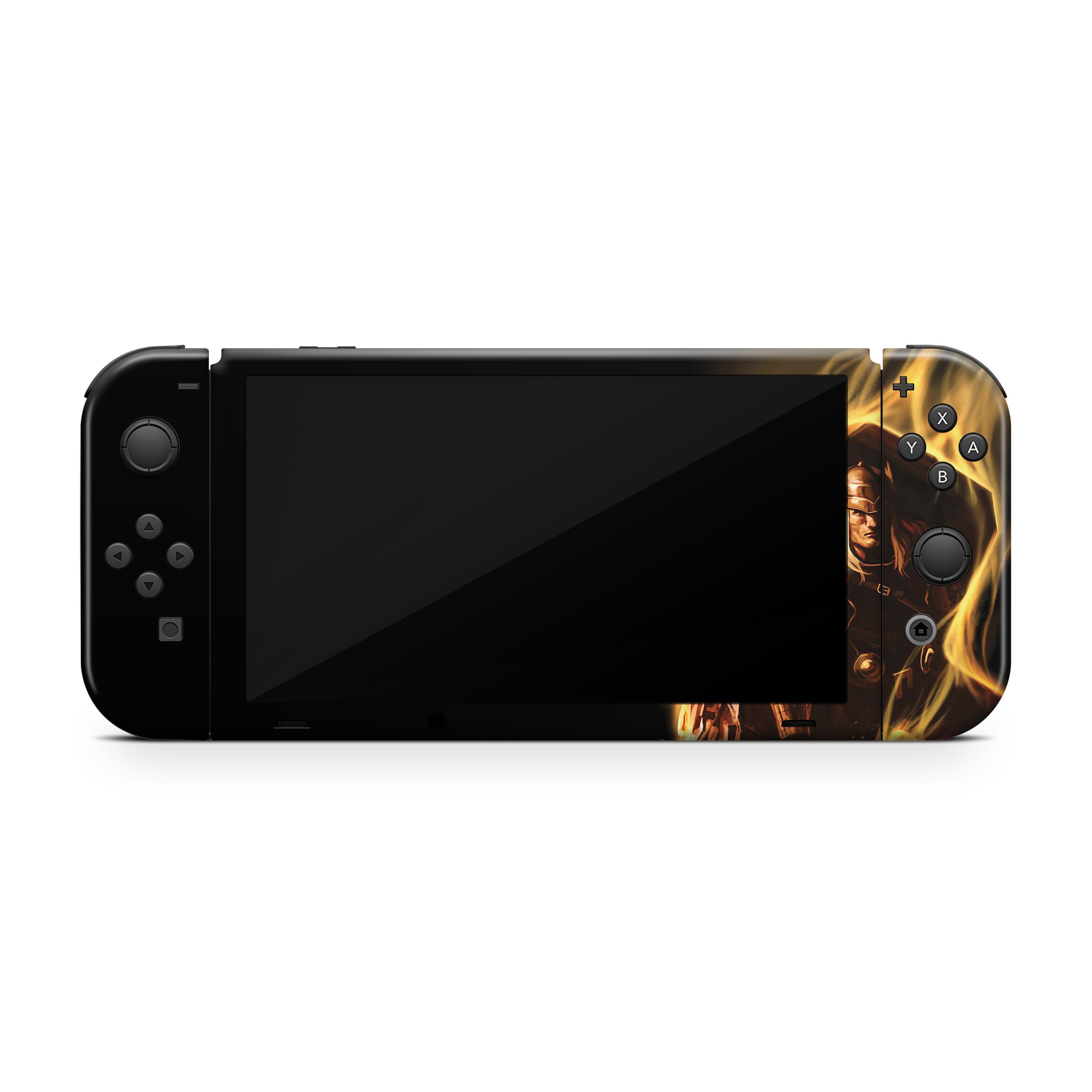 Thunder God Nintendo Switch OLED Skin