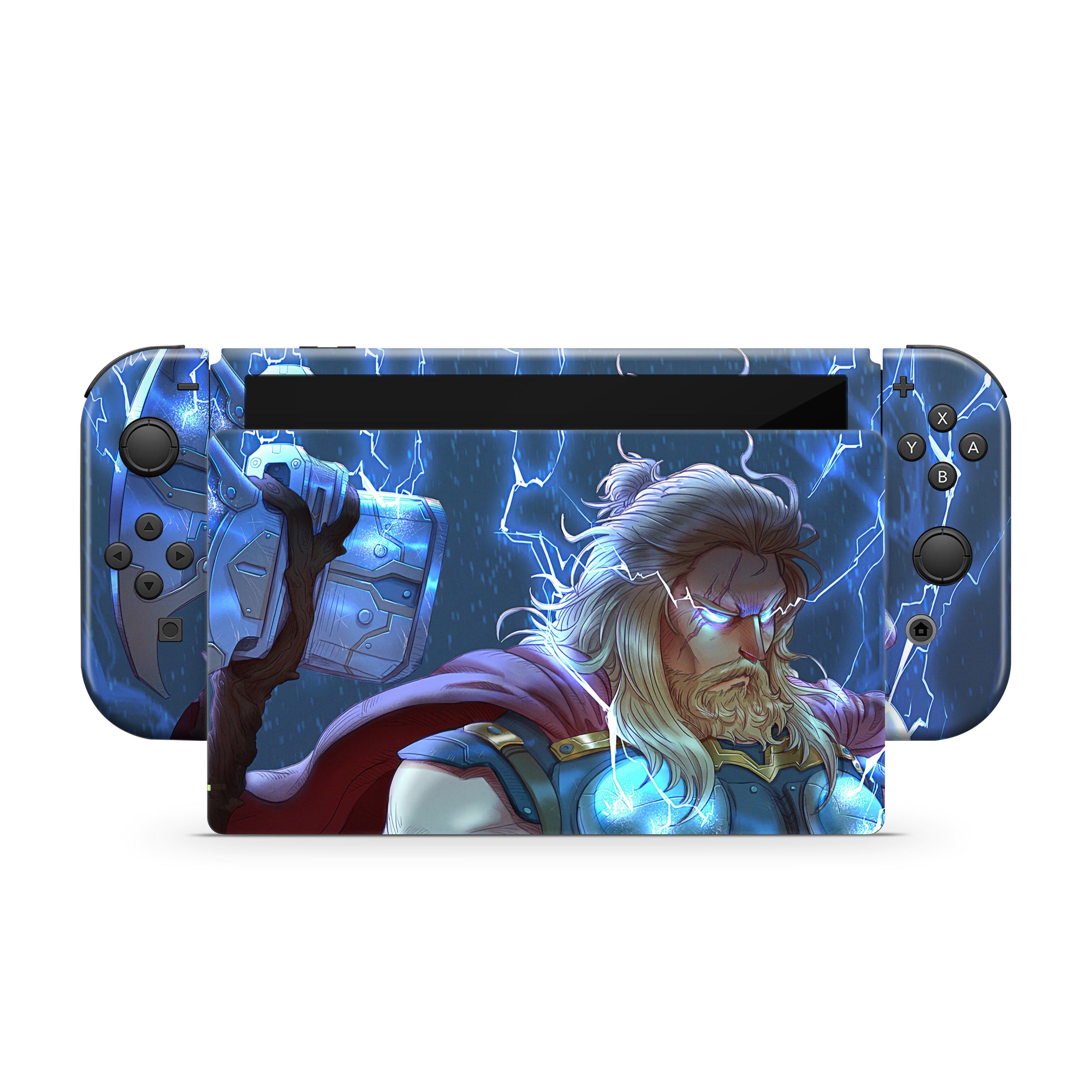 Thunder God Nintendo Switch OLED Skin