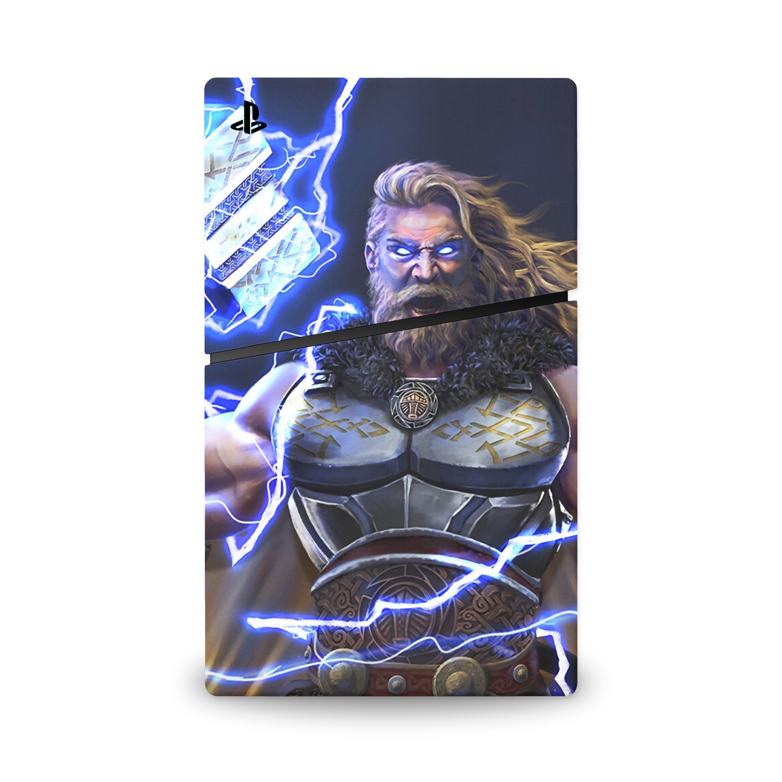 Thunder God PS5 Slim Digital Skin