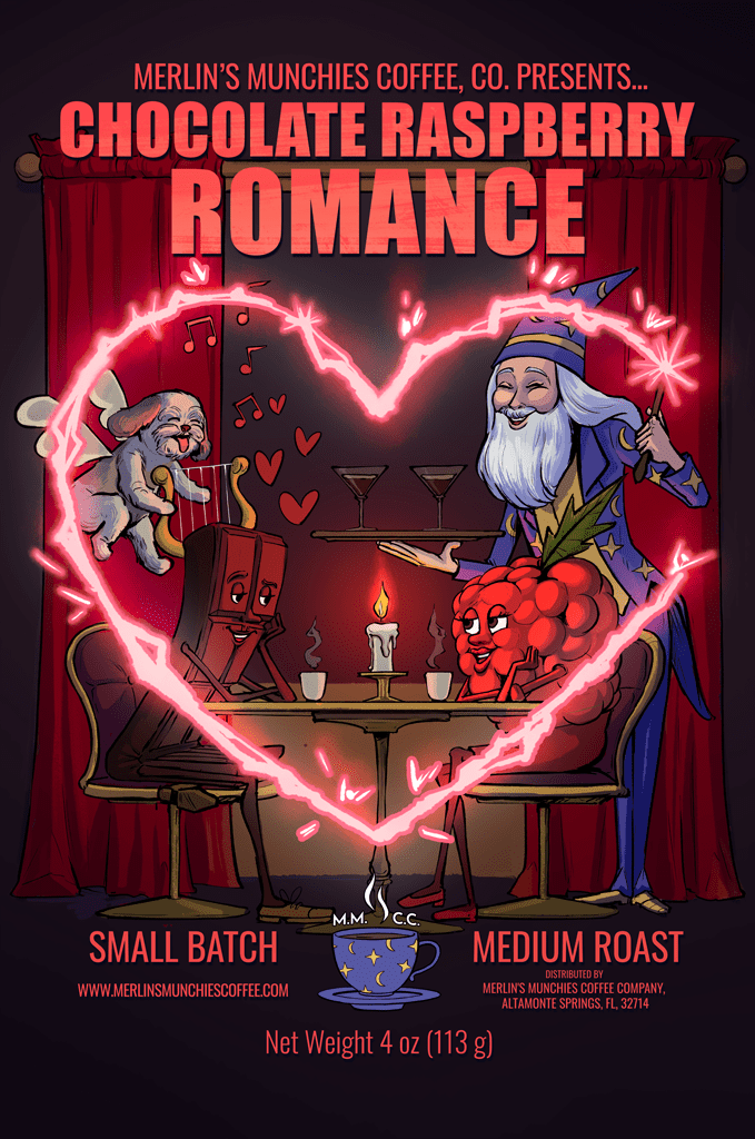 DECAF Chocolate Raspberry Romance 12 oz