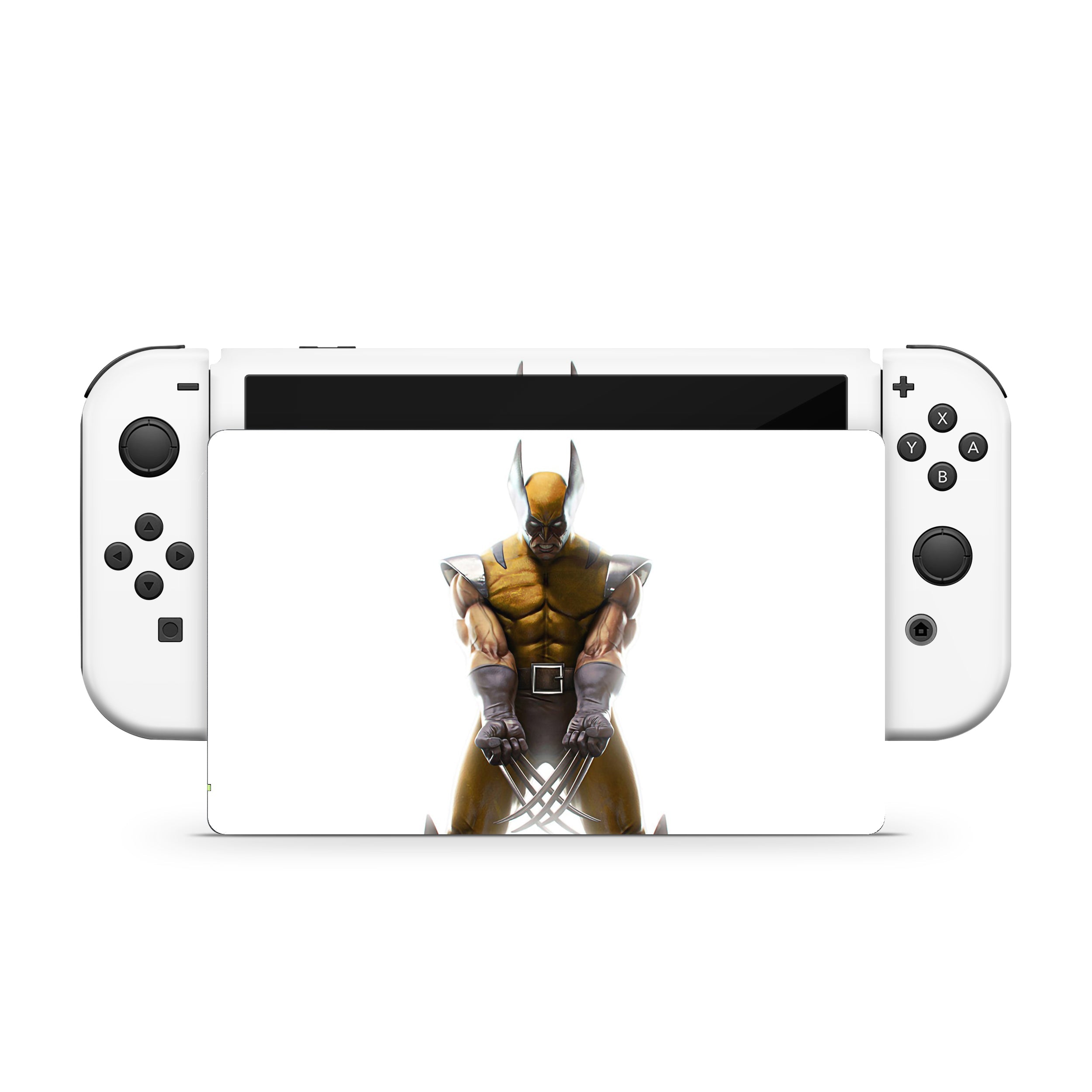 Metallic Claws Nintendo Switch OLED Skin